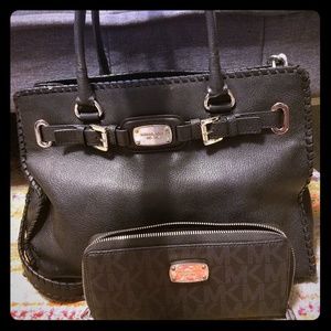 Michael Kors purse and wallet